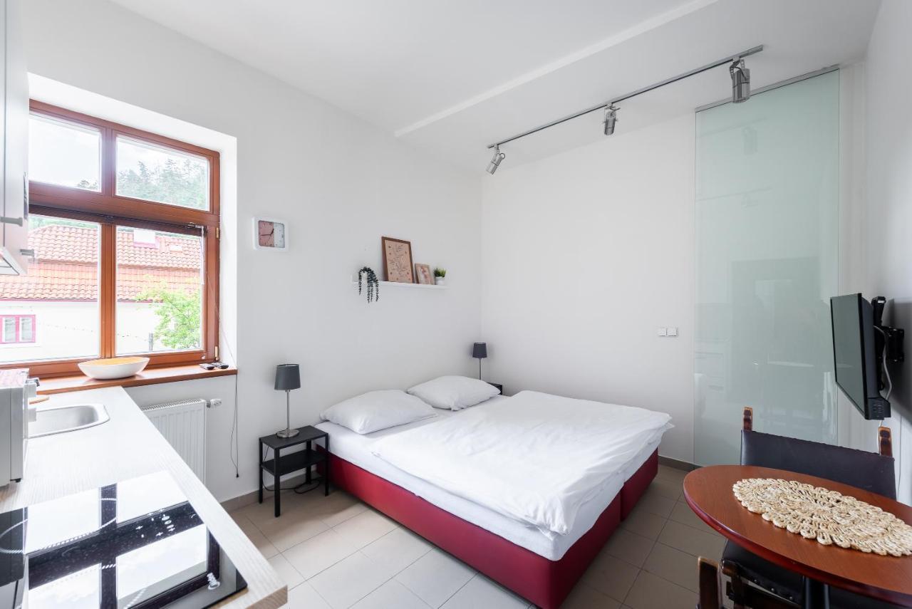 Apartman Muzeum Obchodu 卡尔施泰因 外观 照片