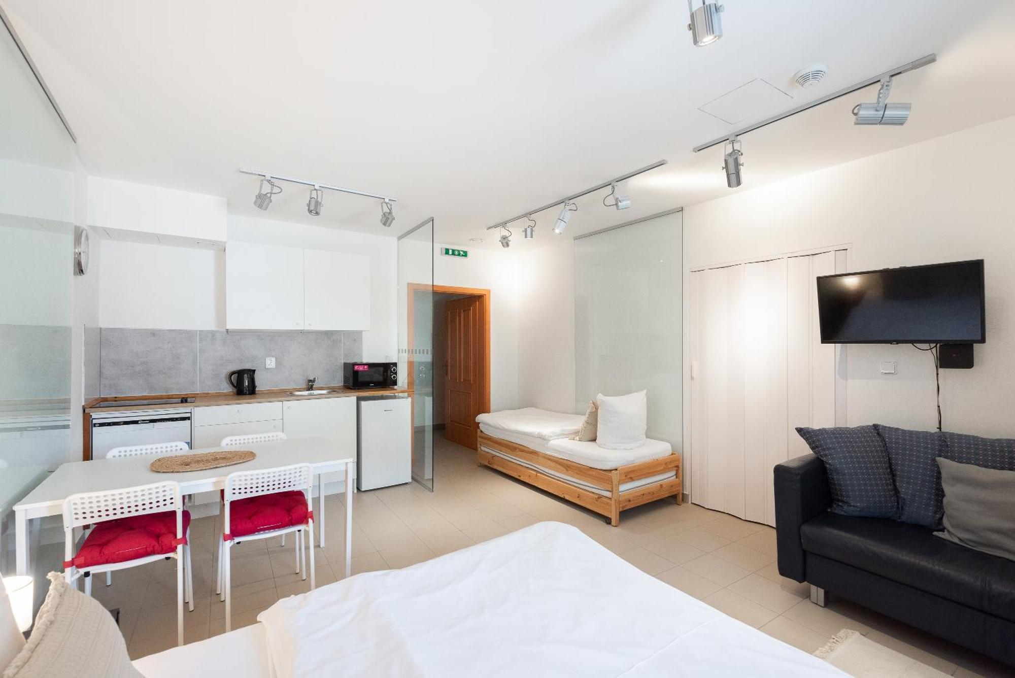 Apartman Muzeum Obchodu 卡尔施泰因 外观 照片