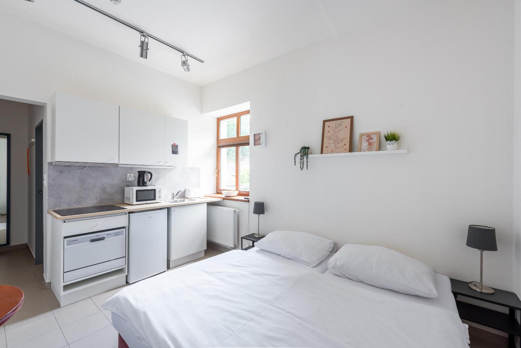 Apartman Muzeum Obchodu 卡尔施泰因 外观 照片